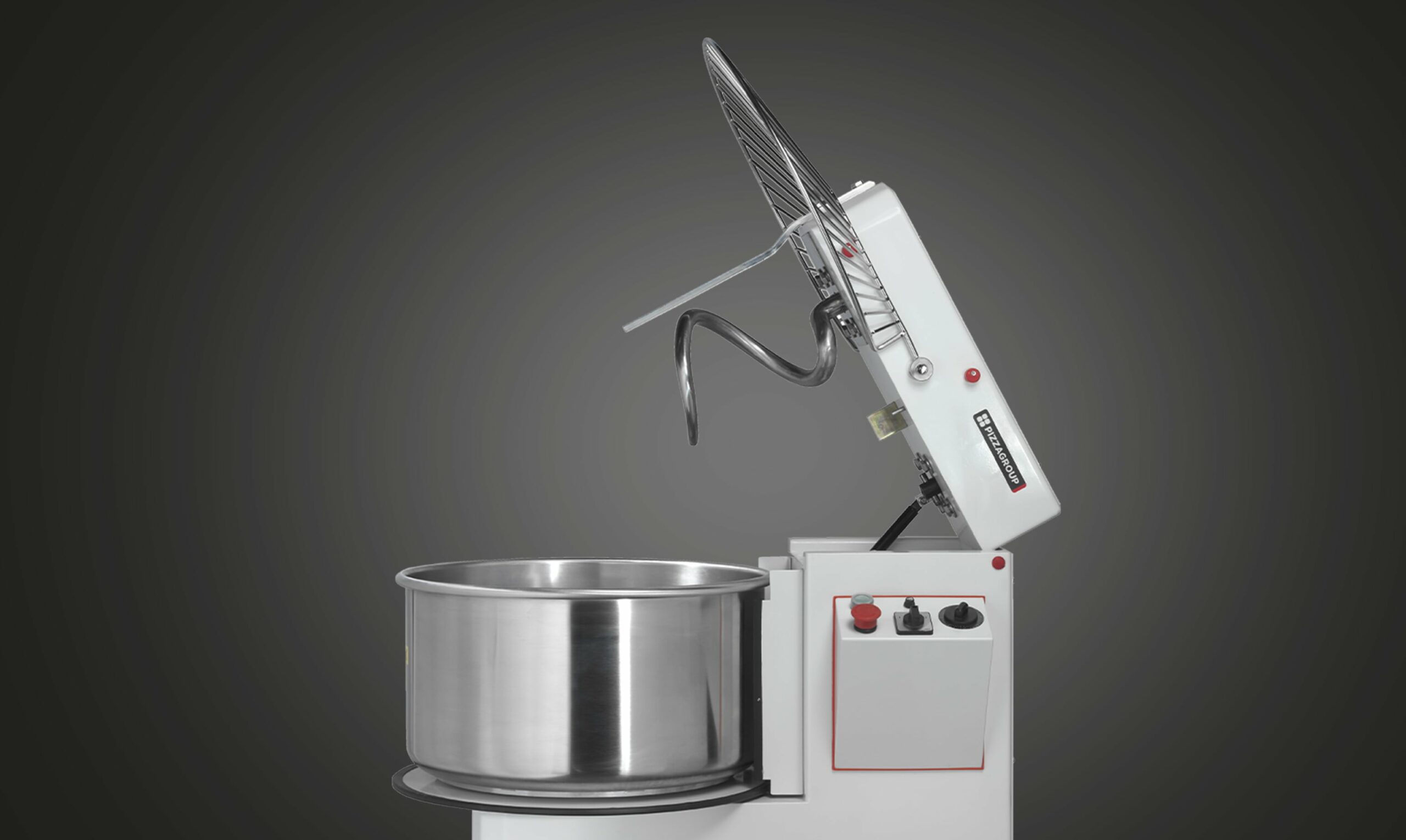 Pizza Group PM60 - 60 Kg 132 Lb Dough Capacity Automatic Spiral Mixers with  Fixed Bowl